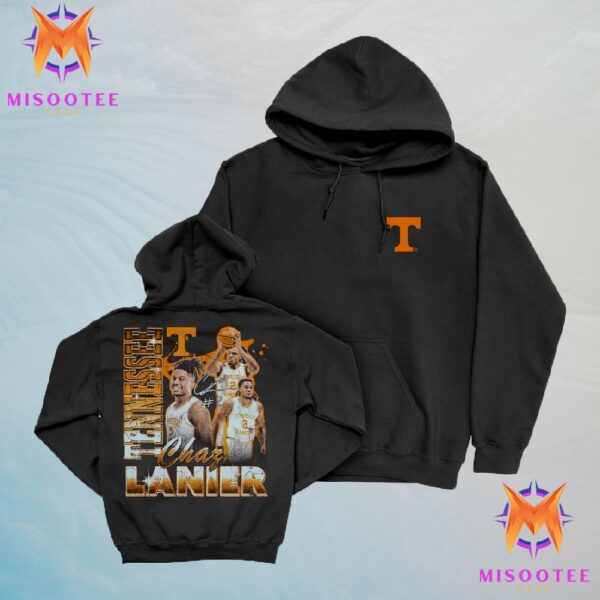 Chaz Lanier Of Tennessee Volunteers Basketball Pepper 90s Signature Graphic Unisex Hoodie