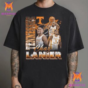 Chaz Lanier Of Tennessee Volunteers Basketball Pepper 90s Signature Graphic Unisex T Shirt