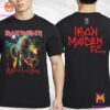 Iron Maiden Run For Your Lives World Tour 2025 2026 Two Sides Unisex T-Shirt