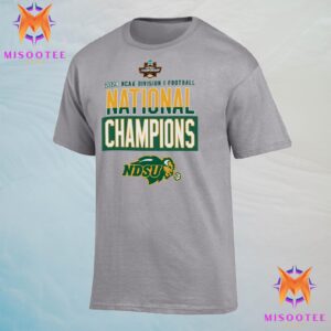 North Dakota State Bison 2024 National Champions Locker Room Unisex T-Shirt