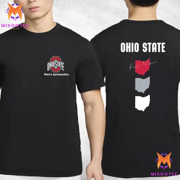 Ohio State Buckeyes Kameron Nelson Spine Print Two Sides Unisex T-Shirt