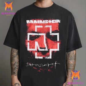 Rammstein Logo Stummer Schrei Sehnsucht Red Face Unisex T-Shirt