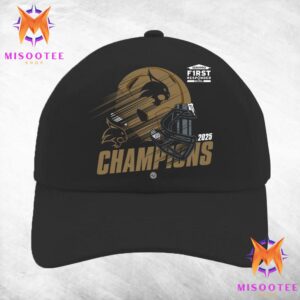 Texas State Football Becomes Champion Of 2025 First Responder Bowl Classic Hat Cap